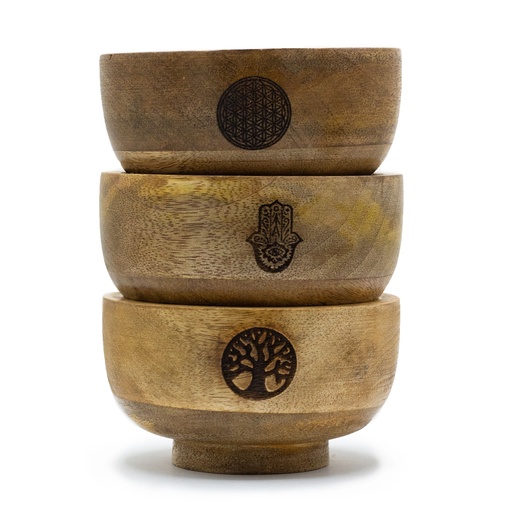 [ISH-242] Pequeño Cuenco Ritual Portaincienso 11x6.cm - (asst esoteric)