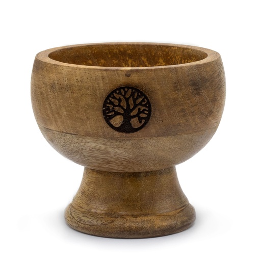 [ISH-244] Portaincienso Cuenco Ritual Grande 11x6.cm - Árbol de la Vida