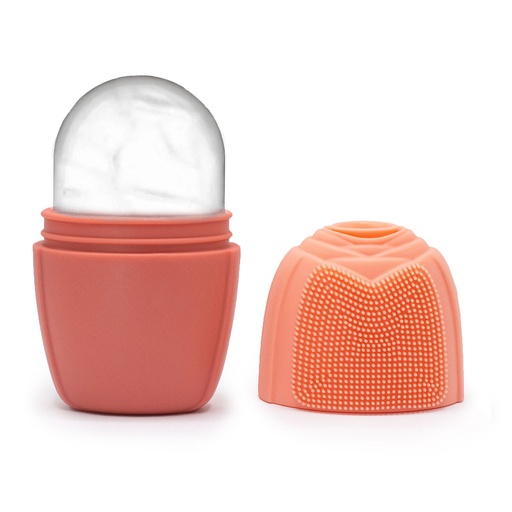 [IceFR-01] Rodillos de Hielo de Silicona para el Rostro - Melocotón
