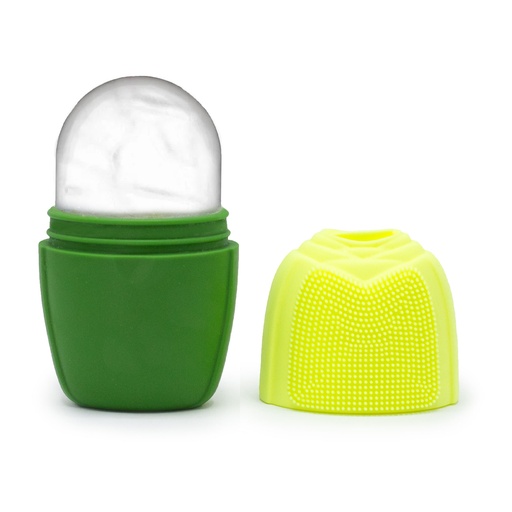 [IceFR-02] Rodillos de Hielo de Silicona para el Rostro - Verde