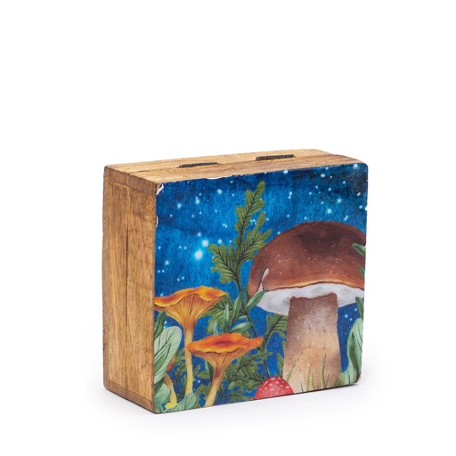 [ENBT-02] Caja cuadrada esmaltada pequeña 10x10x4.2cm - Seta verde azulado