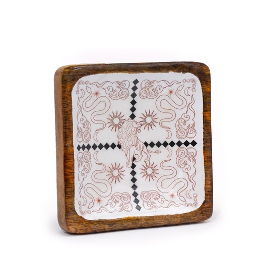 [HHENBT-07] Bandeja cuadrada grande 15x15x2.5cm - León - HOP HARE