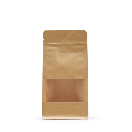 [KWB-07] Bolsas Kraft con Ventana 10x20cm