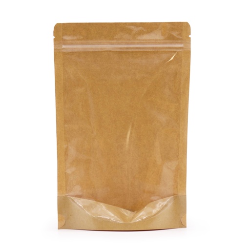 [KWB-10] Bolsas Kraft con Ventana - 16x24cm