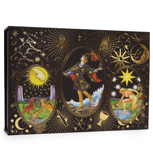 [TarotC-04] Tarot Hoja Dorada - Que comience la magia - Set de regalo