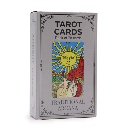 [TarotC-05] Cartas de Tarot con Libro Guía - Arcanos Tradicionales