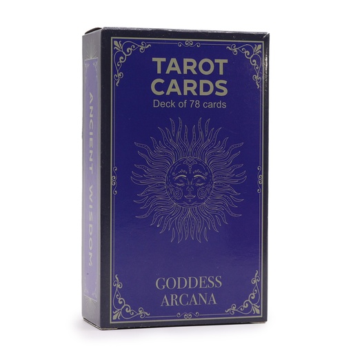 [TarotC-06] Cartas del Tarot con Libro Guía - Arcanos de la Diosa