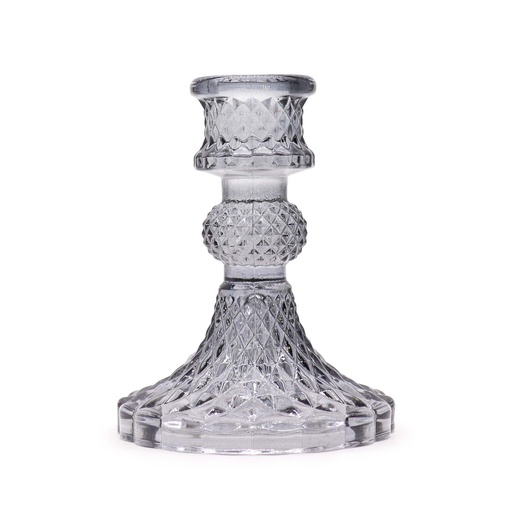 [GCHD-03] Portavelas Vintage para cena - Gris medianoche