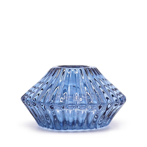 [GCHD-11] Portavelas reversible con diseño de flor para cena / vela de té - Ámbar antiguo