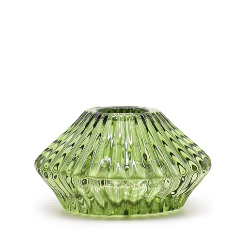 [GCHD-15] Portavelas reversible con diseño de flor para cena / vela de té - Jardín de Jade
