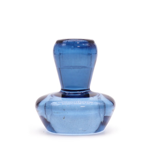 [GCHD-16] Portavelas reversible con diseño de seta para cena / vela de té - Azul real