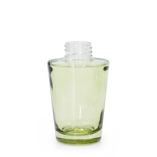 [RDBot-27] Botella de difusor de varillas en forma de jarrón de 100 ml  - Verde ahumado