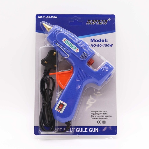 [GlueG-02EU] Pistola de Pegamento caliente Nopsen 80-150W Pro (enchufe UE) - para barras de 11