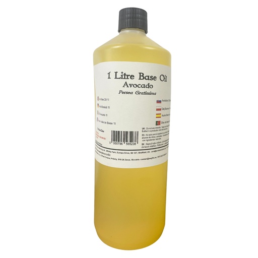 [BOz-08] Aceite Base - 1L - Guacate