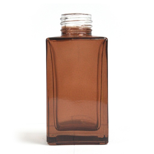 [RDBot-11] 100 ml Botella difusora cuadrada de lengüeta larga - Ambar