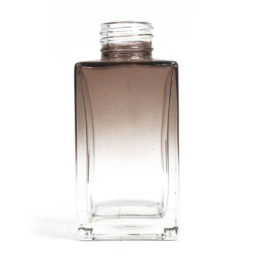 [RDBot-12] 100 ml Botella difusora cuadrada de lengüeta larga - Carbón