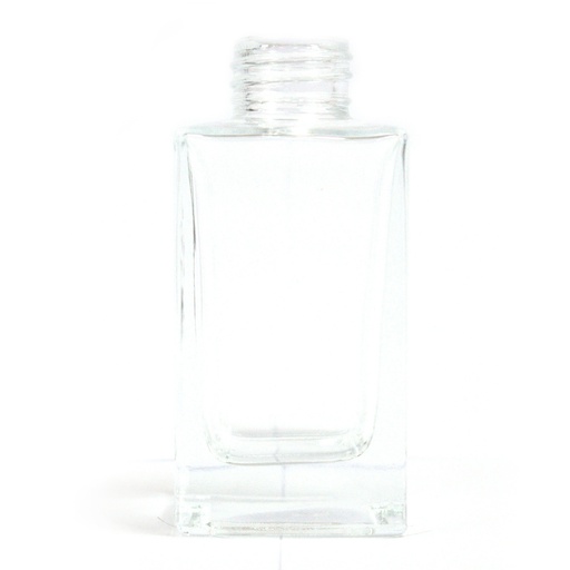 [RDBot-13] 100 ml Botella difusora cuadrada de lengüeta larga - Claro