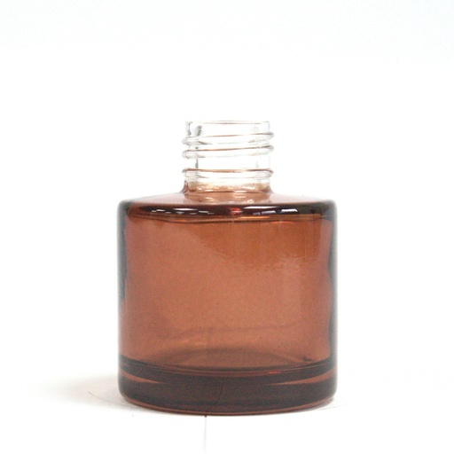 [RDBot-14] 50 ml Botella difusora de caña redonda - Ambar