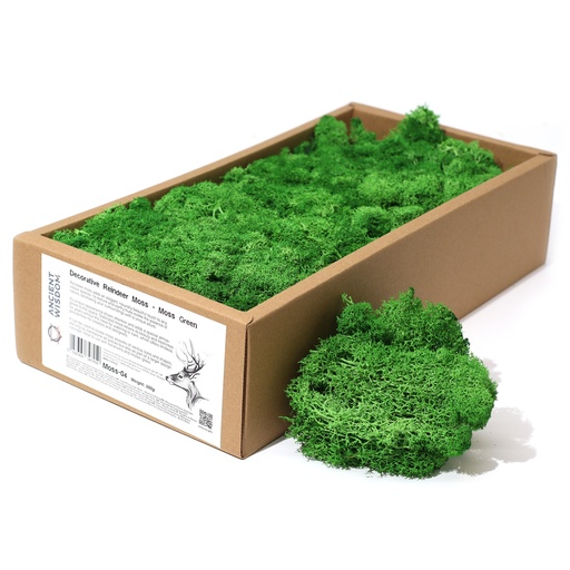 [Moss-04] 1x Musgo Decorativo - Verde - (aprox. 500g)