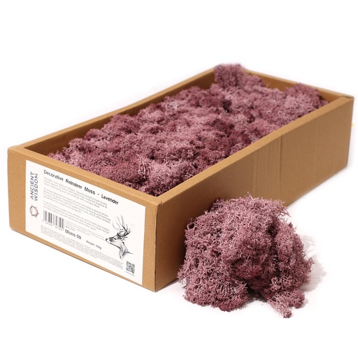 [Moss-09] 1x Musgo Decorativo - Lavanda - (aprox. 500g)