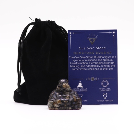 [GemF-62] Gema Buda Pequeño - Piedra Que Sera 35x40x23mm