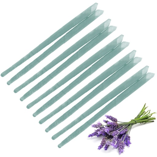 [EarC-09] Par Velas de oido aromatica - Lavanda