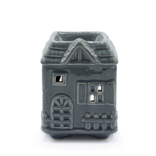 [OB-314] Quemador de Aceite en Forma de Casa - Gris