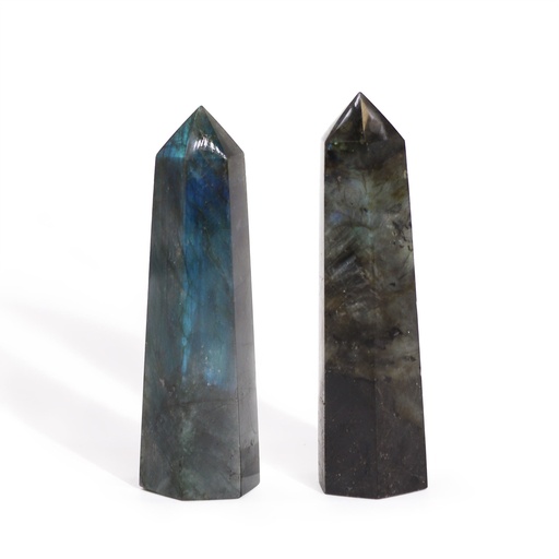 [LBS-04] Puntas de Labradorita de Madagascar (aprox 63-93g 80x90mm)