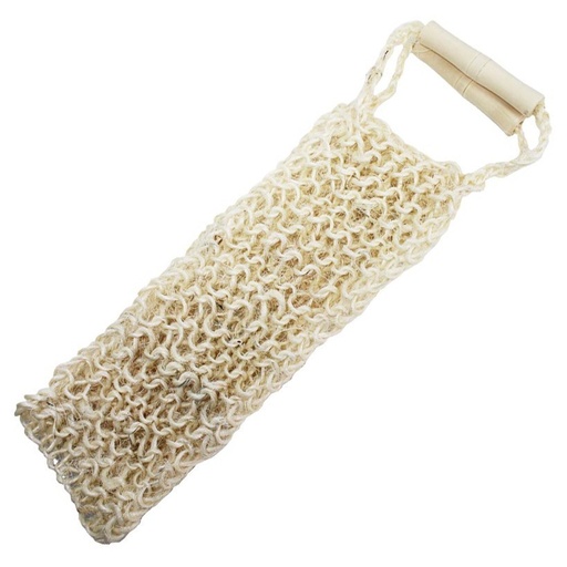 [NLuxB-15] Cinta exfoliante yute de fibra gruesa - Natural
