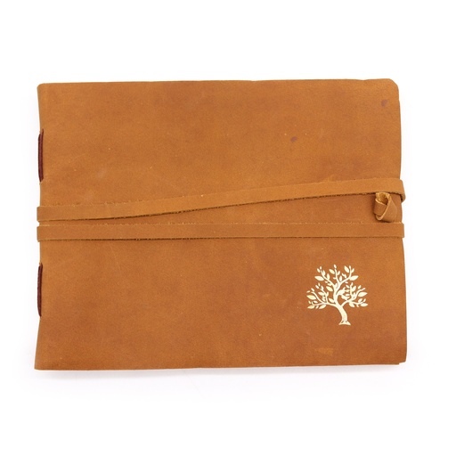 [LBN-34] Cuaderno de viaje de cuero