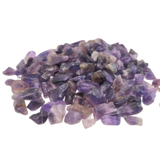 [NMGC-10] Amethyst Gemstone Chips Bulk - 1KG