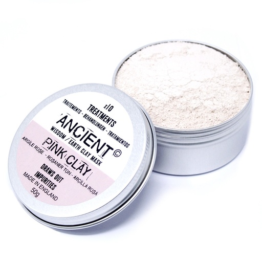 [Clay-03] Mascarilla Arcilla Rosa 50g