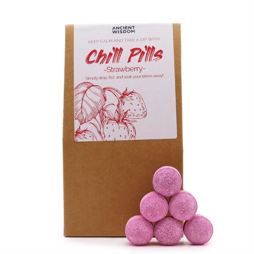 [ChillP-14] Paquete de regalo Chill Pills 350 g - Fresa