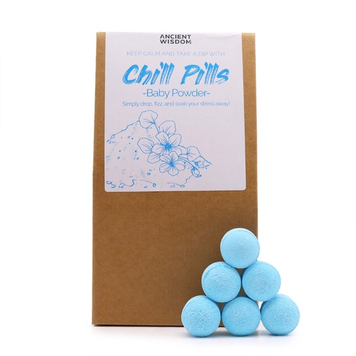 [ChillP-07] Chill Pills Gift Pack 350g - Talco para bebés