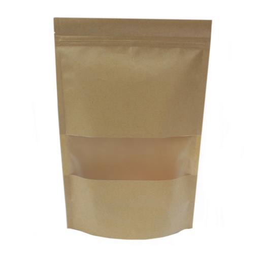 [KWB-04] Bolsas kraft con ventana 18 x26 cm