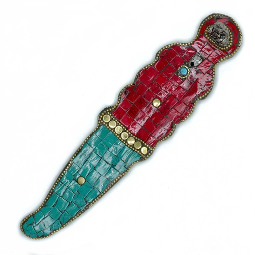 [TDIH-02] Porta-incienso Tibetano Daga Larga Buda
