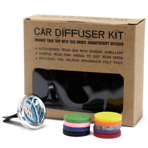 [AromaC-06] Kit difusor para coche - Alas de angel - 30mm