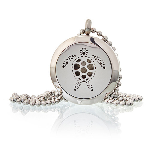 [AromaJ-07] Collar difusor de aromaterapia 25mm - Tortuga