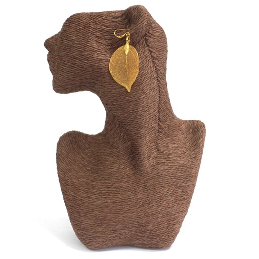 [POT-13B] Pendientes - Hoja de valor - Oro