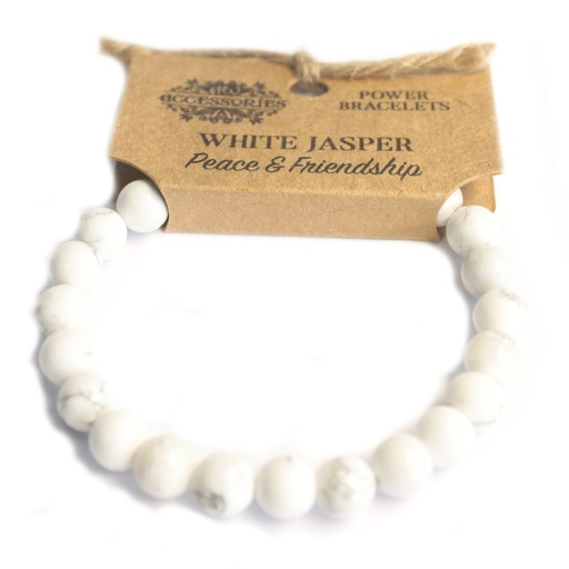 [AWPS-03] Brazalete de Energía - Jaspe blanco