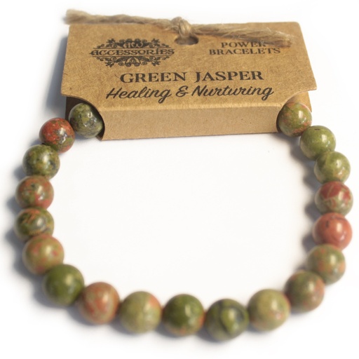 [AWPS-09] Brazalete de Energía - Jaspe verde