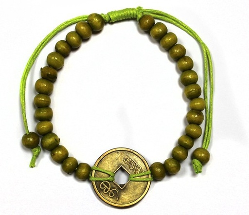 [BFGx-05] Pulseras Feng Shui - Azul Verde