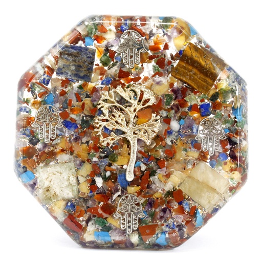 [ODesk-03] Orgonite de oficina - árbol de la vida - Grande