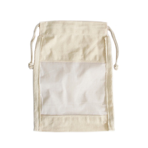 [NatWP-02] Bolsa de Algodón para ventana mediana - 21x15cm