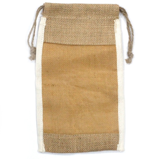 [NatWP-07] Bolsa Grande de Yute Lavada - 26x15cm