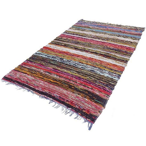 [Vrug-03] Alfombra pequeña de trapo - 50x90cm