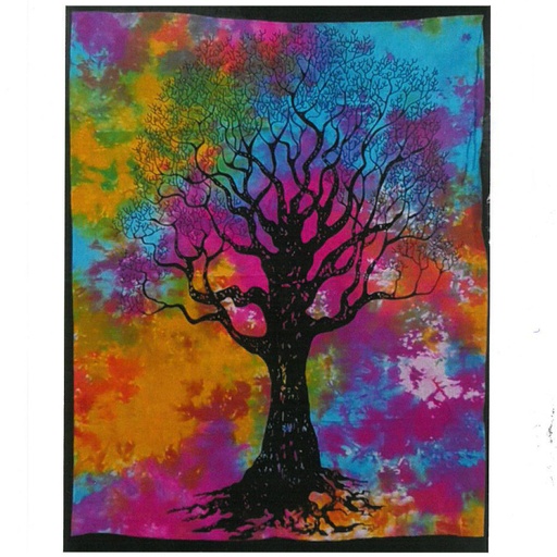 [CWA-05] Arte de pared de algodón - Árbol de la fuerza