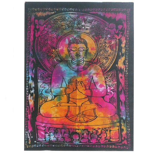 [CWA-12] Arte de pared de algodón - Buda tranquilo