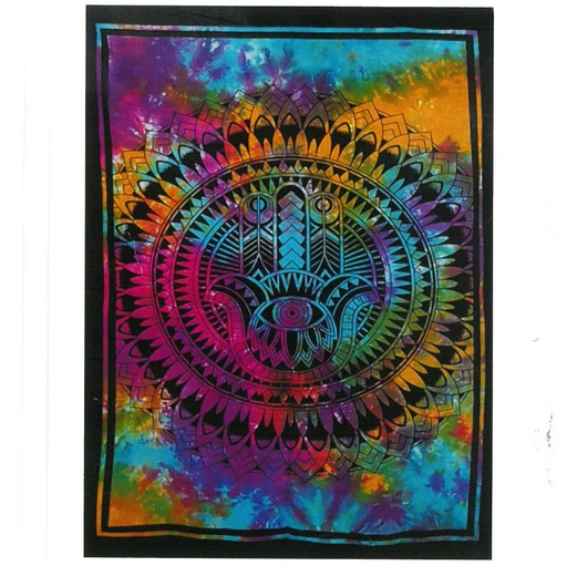 [CWA-14] Arte de pared de algodón - Mano de hamsa
