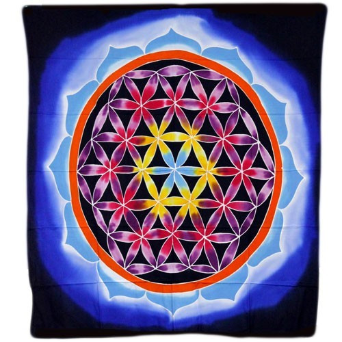 [Bwax-10] Flor de la vida y el amor 107x103cm